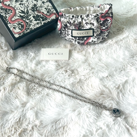 BRAND NEW Authentic GUCCI Interlocking G pendant necklace - Picture 12 of 12